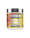 Supplement facts label of Meta-Com Meta-Human Assault pre-workout showing key ingredients including 2000mg Beta-Alanine, 2000mg Glycerol Monostearate, 1000mg Agmatine Sulfate, and a triple-caffeine blend.