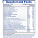 Supplement facts panel for Hi Tech Pharmaceuticals MUSCLEVITE, detailing vitamins, minerals, amino acids, and other nutrients in each serving.