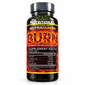 Nutra Human Labs BURN – ATX-304, 5-Amino-1MQ, BPC-157 & SLU-PP-332 – 60 Capsules