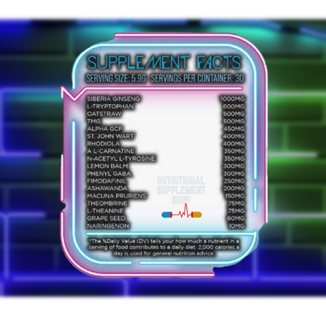 Neon Series - Good Vibes - Nootropic - CLEARANCE