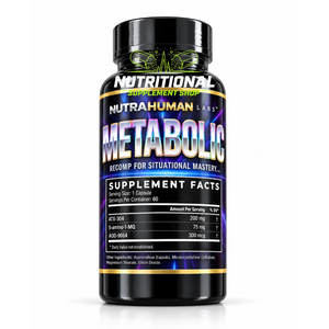 Nutra Human Labs Metabolic – ATX-304, 5-Amino-1-MQ & AOD-9064 – 60 Capsules