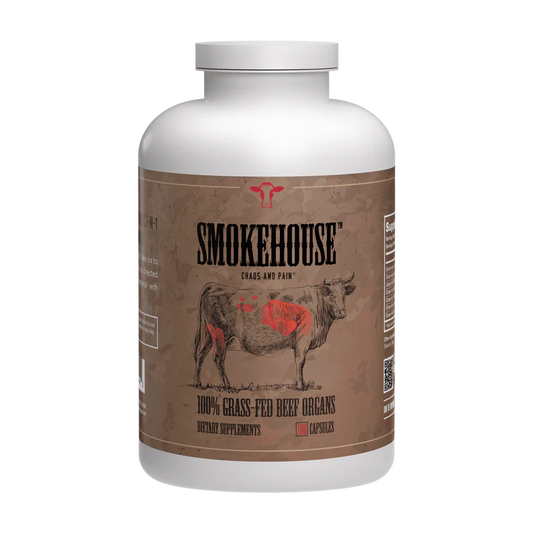 Grass Fed Beef Organ Supplement - 180 Capsules