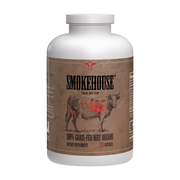 Grass Fed Beef Organ Supplement - 180 Capsules