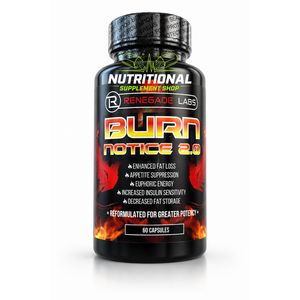 Renegade Labs - Burn Notice 2.0 - High Strength Fat Burner