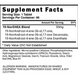 Supplement Facts Label of Blackstone Labs AbNormal.