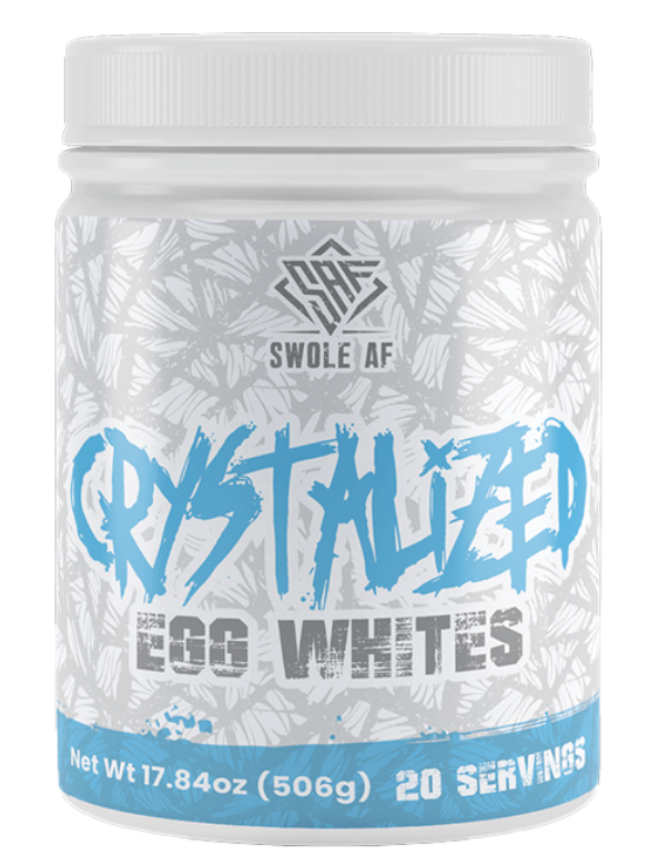 Swole AF Crystalized Egg Whites - 506g