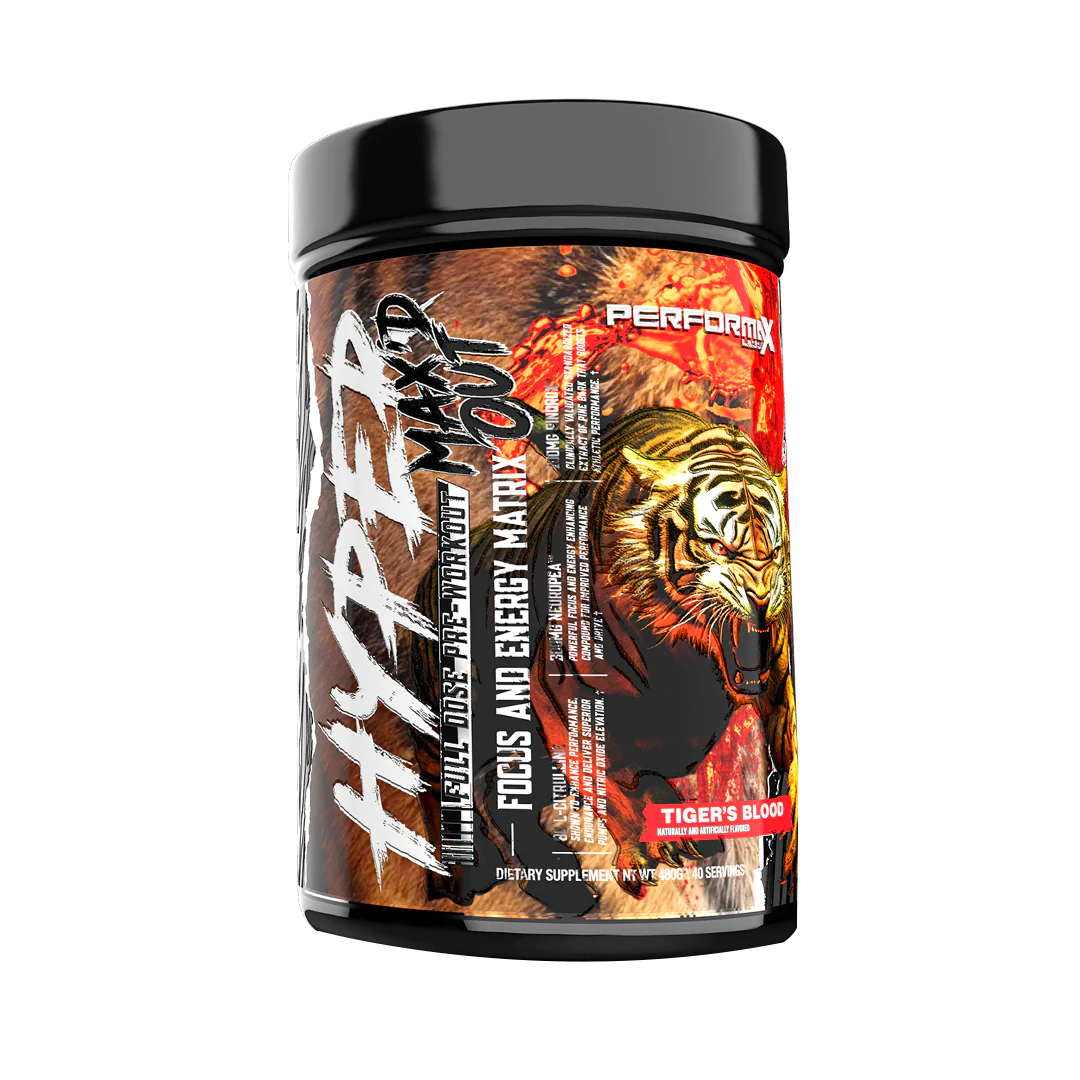 Hypermax'd out tiger's blood flavor