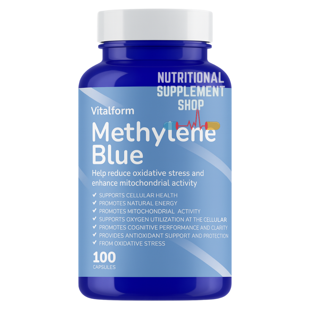Capsulated Methylene Blue for Daily Use 100 Capsules
