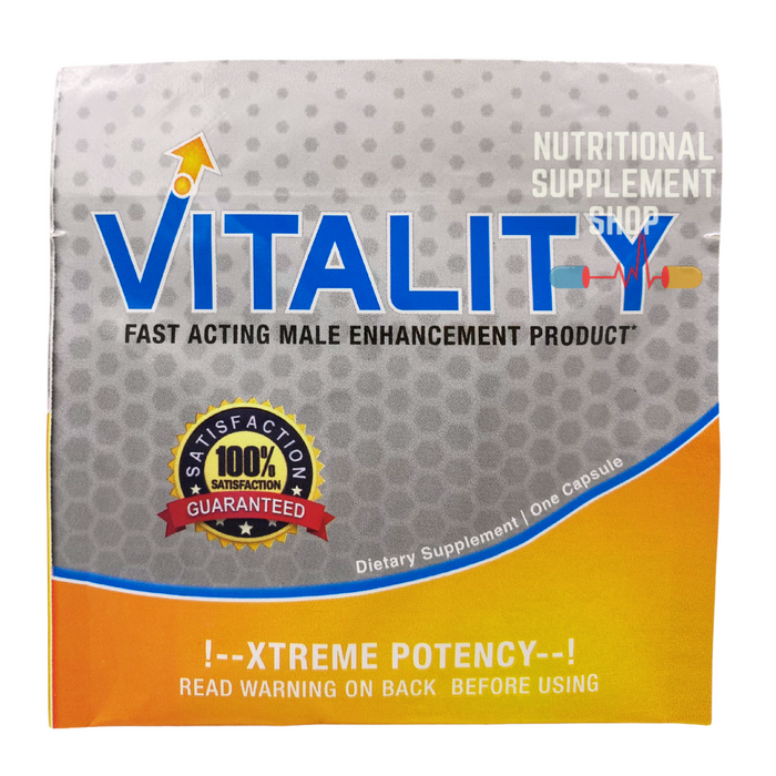 Vitality - Xtreme Potency Male Enhancement