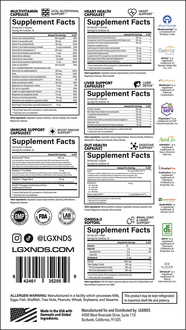 LGXNDS - Essenti + Vitamin Pack