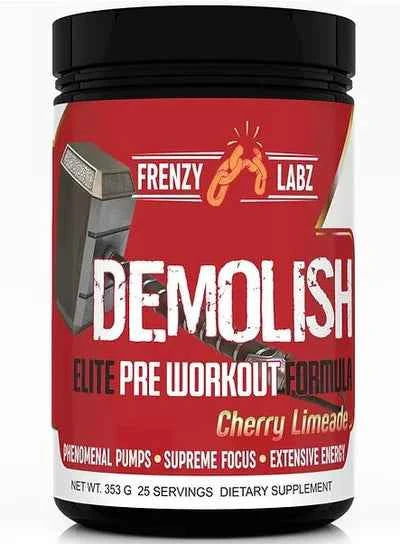 Frenzy Labz -Demolish Pre Workout - 353g