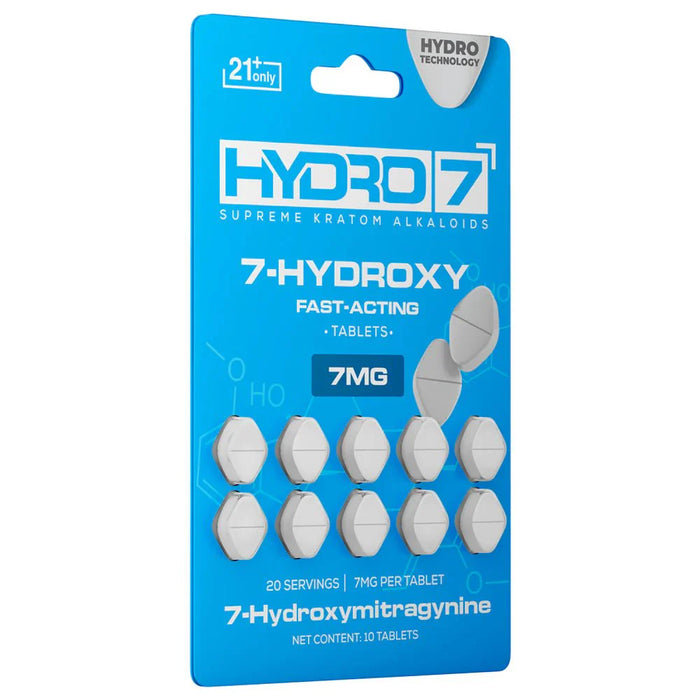 Hydro 7: 7-Hydroxy Mitragynine Tablets - 7MG