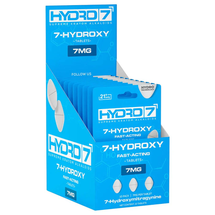 Hydro 7: 7-Hydroxy Mitragynine Tablets - 7MG