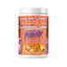 Meta-Com Sicko Mode Remix pre-workout supplement tub in Tiger Mango flavor.