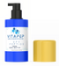 Blue bottle of topical KPV peptide with Pump top and gold cap