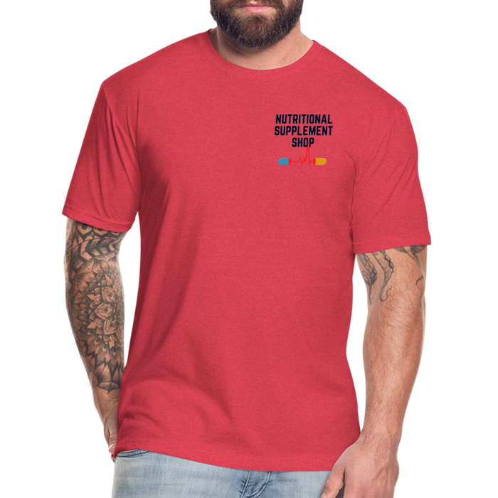 NSS Athletic Fit T-Shirt - heather red
