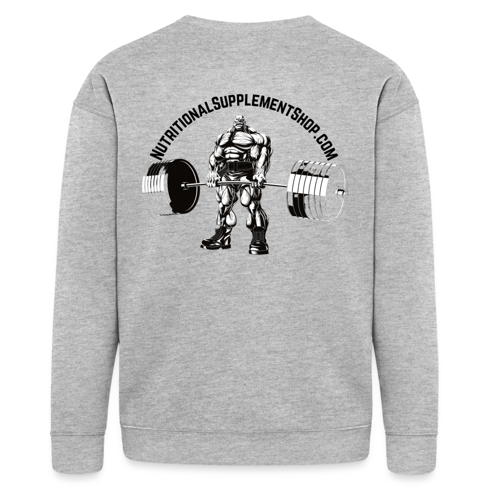 NSS Premium Unisex Crew Neck - heather gray