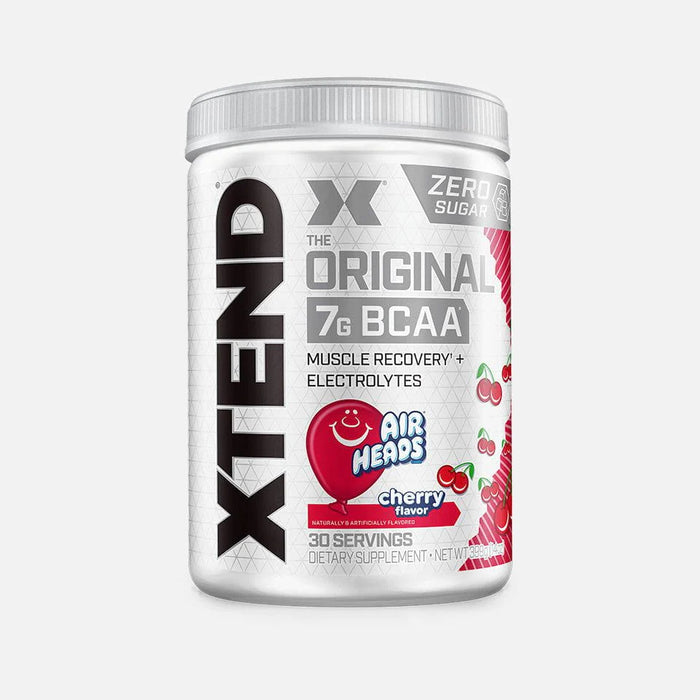 399g jar of xtend bcaa airhead cherry flavor
