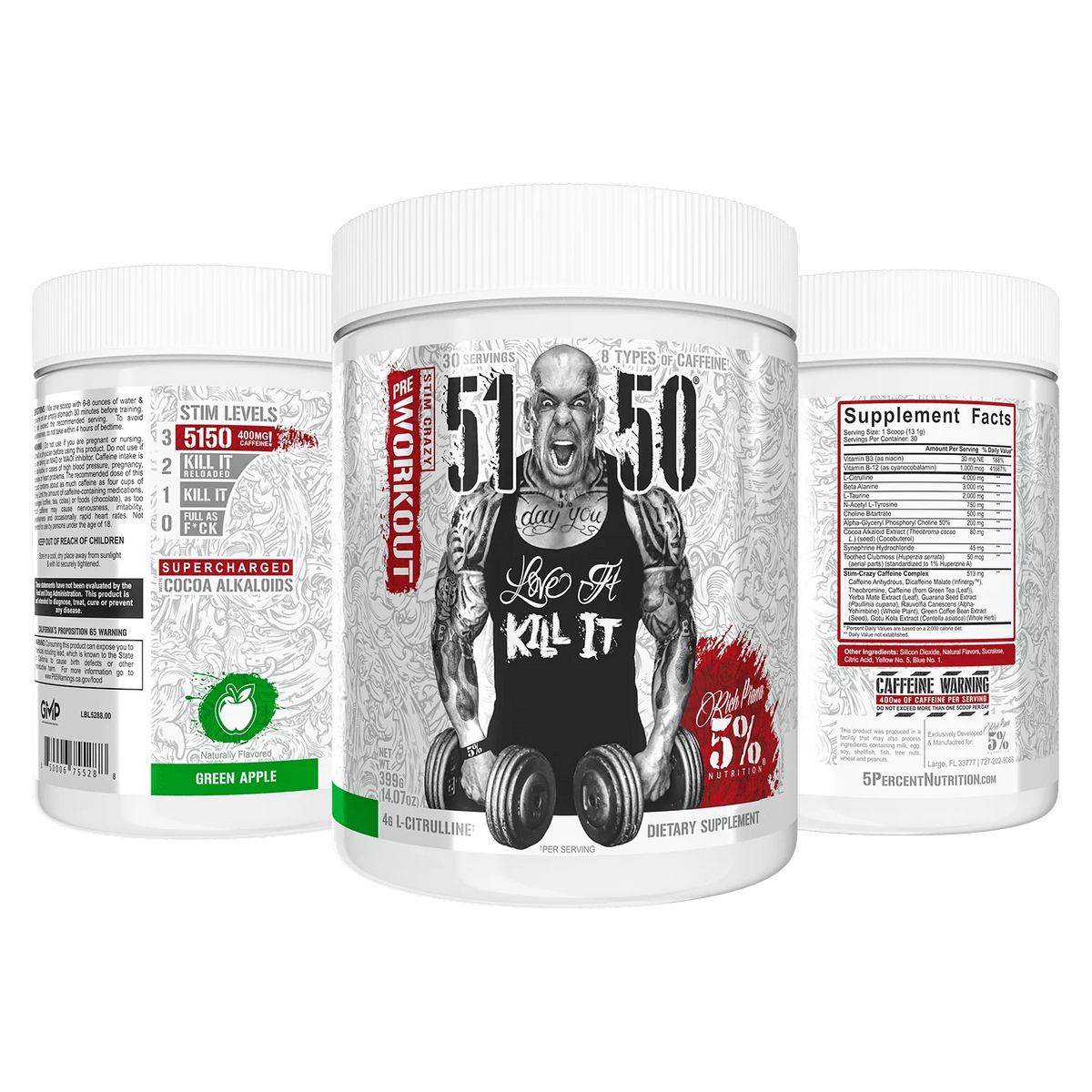 5% Nutrition's 5150 Pre Workout: Stim Junkie's Fuel - Supplement Shop