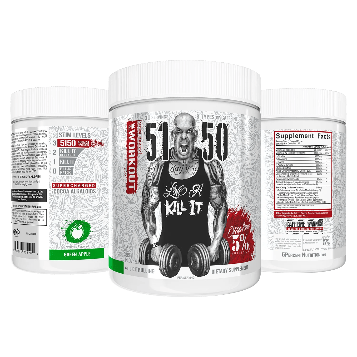 5% Nutrition's 5150 Pre Workout: Stim Junkie's Fuel - Supplement Shop
