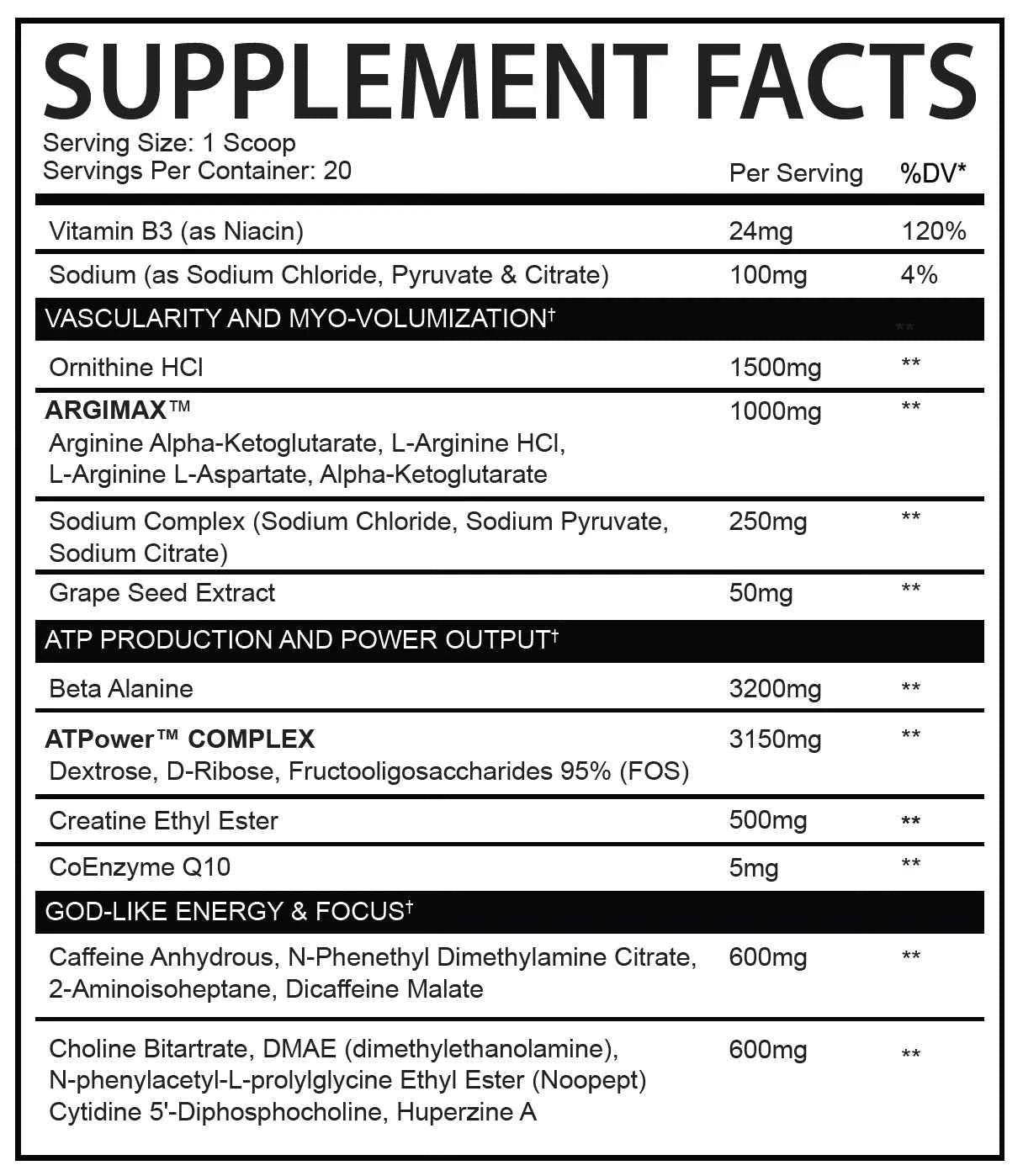 Arez Titanium Pre Workout: Unleash Your Inner Strength and Dominate Your Workout!