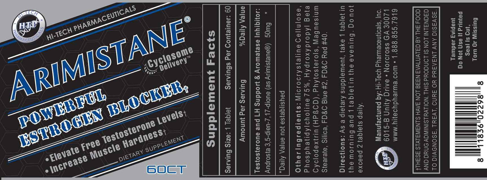 Hi-Tech Pharmaceuticals - Arimistane