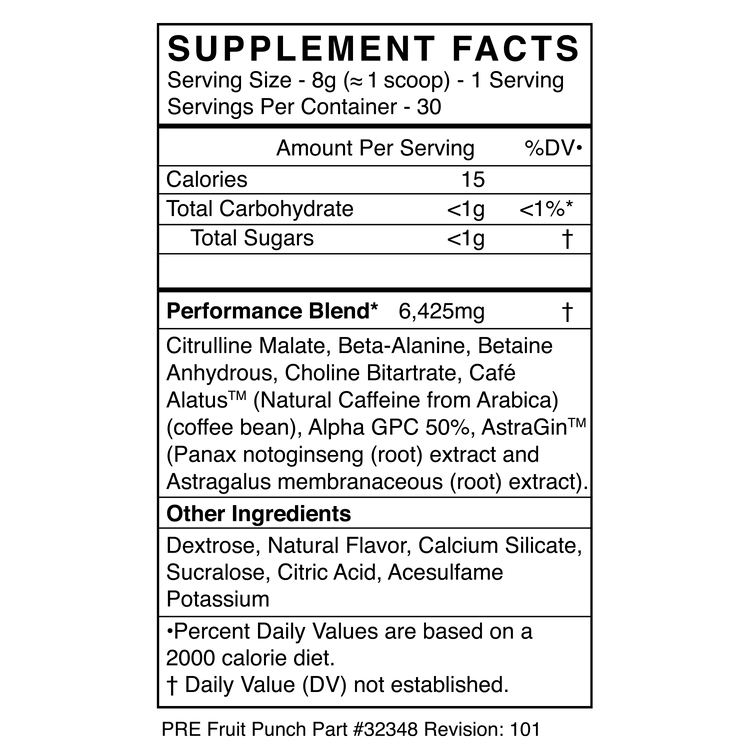 Blackmarket Labs: PRE | Low Stim Pre Workout - Supplement Shop