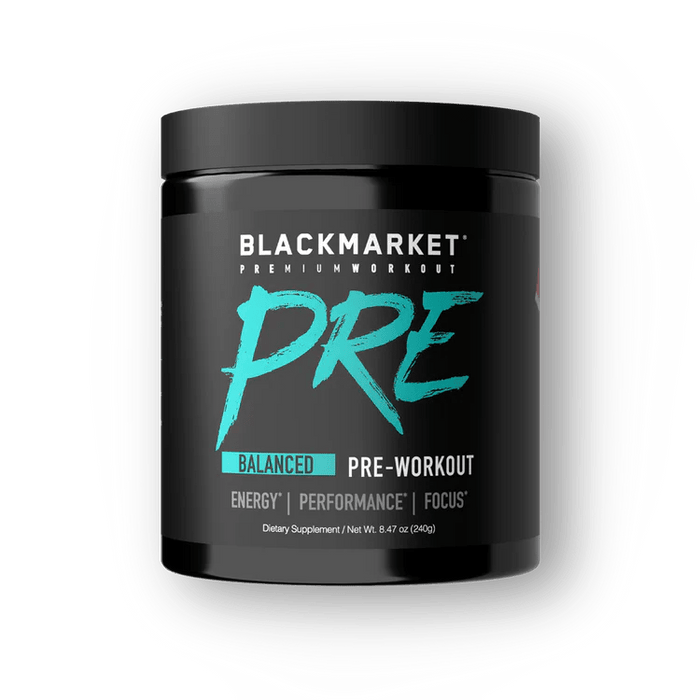 Blackmarket Labs: PRE | Low Stim Pre Workout - Supplement Shop