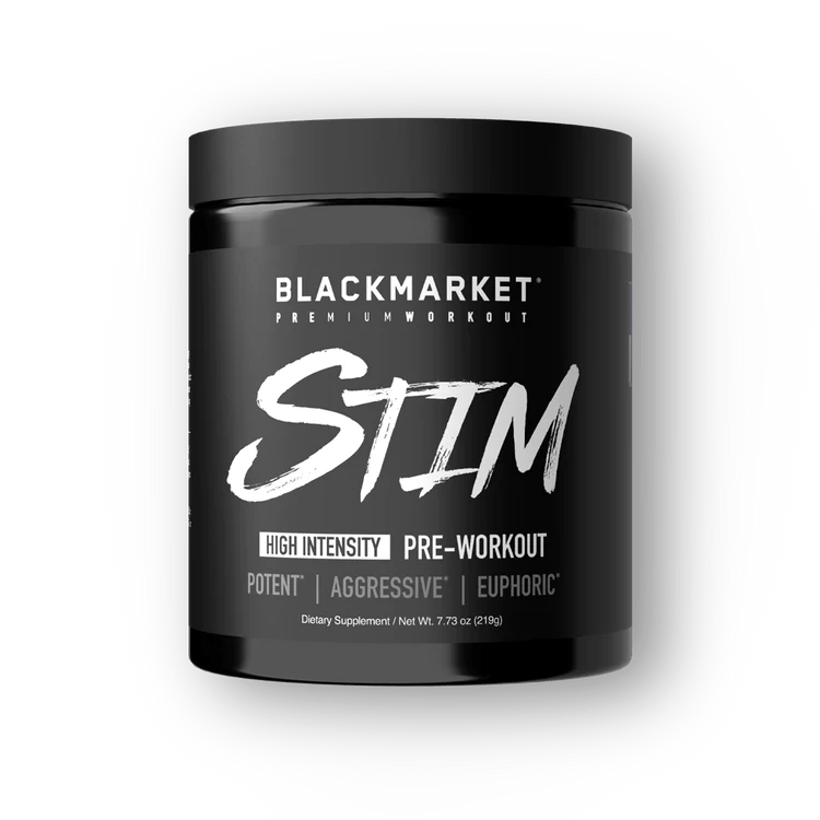 Blackmarket Labs: Stim Pre-Workout | 219g - Supplement Shop