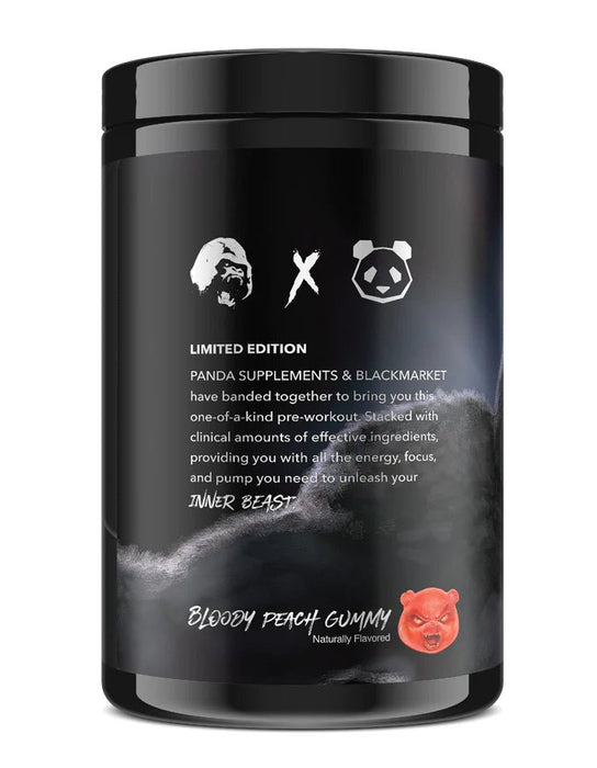 Blackmarket Panda Supplements - Panda vs Gorilla Pre Workout - Supplement Shop