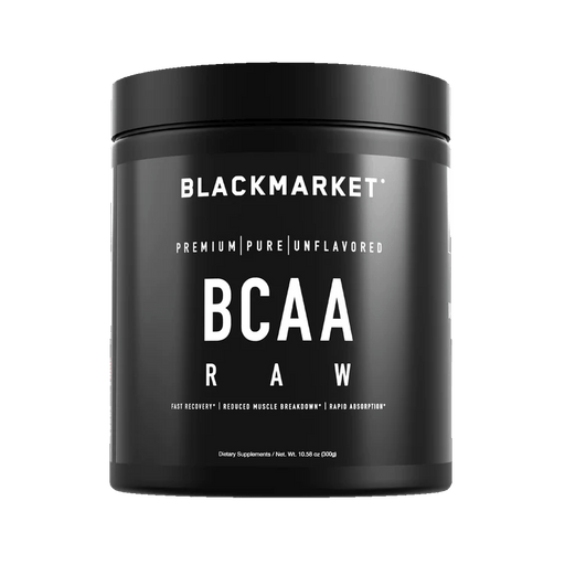 Blackmarket: Raw BCAA Powder | 300g - Supplement Shop
