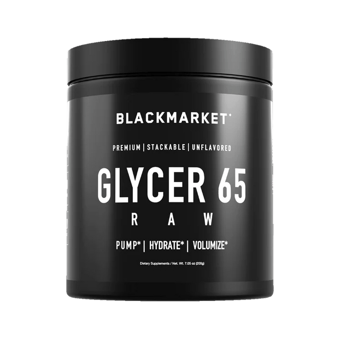 Blackmarket: Raw Glycerol 65 Powder | 200g - Supplement Shop