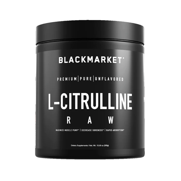 Blackmarket: Raw L-Citrulline | 300g - Supplement Shop