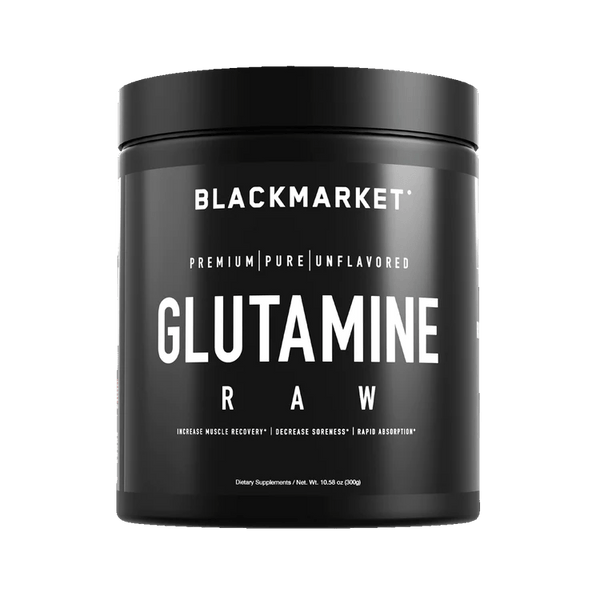 Blackmarket: Raw L-Glutamine | 300g - Supplement Shop