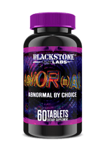 Black and Purple bottle of Blackstone Labs AbNormal - Supplement Shop