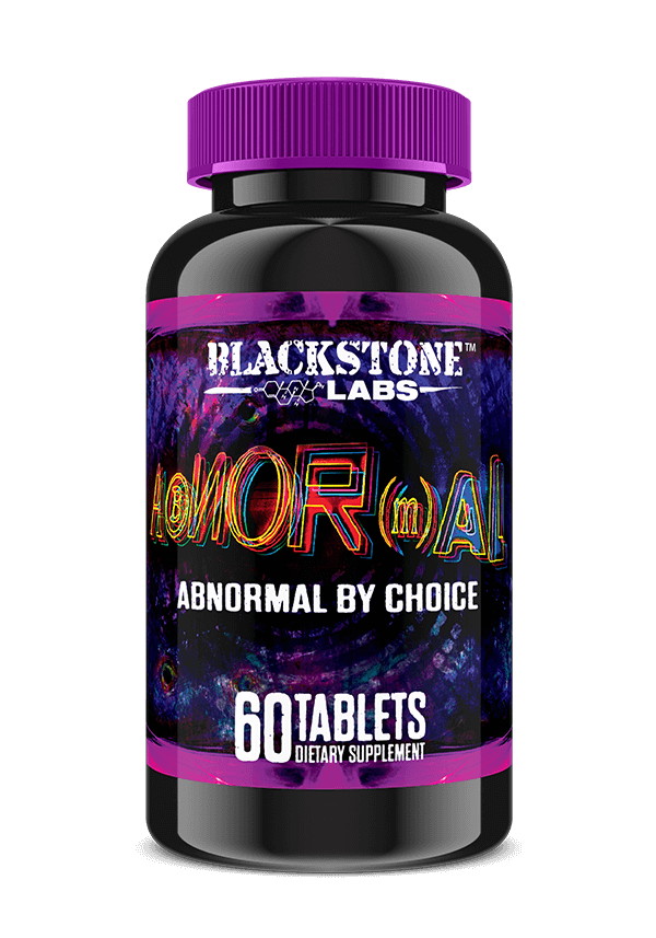 Black and Purple bottle of Blackstone Labs AbNormal - Supplement Shop