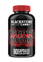 Red and Black bottle Blackstone Labs Gear Support - Supplement Shop.