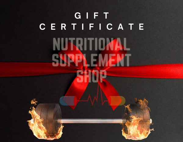 Bodybuilding Gift Card