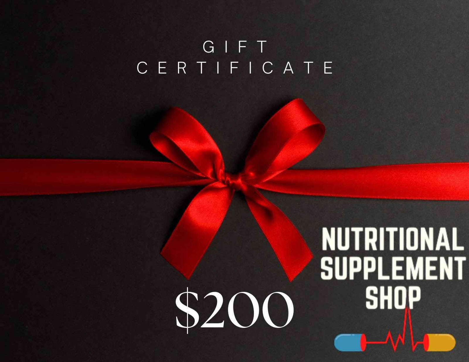 Bodybuilding Gift Card