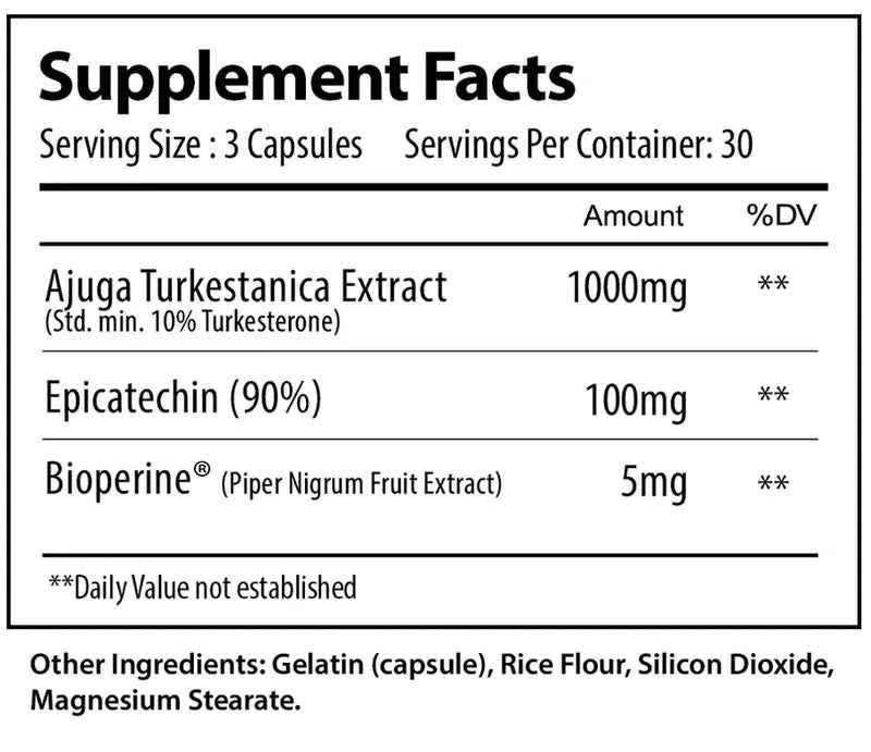 Chaos and Pain: Chemical -TE | Turkesterone and Epicatechin Stack - Clearance