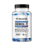 Clear Bottle of Chaos and Pain: Chemical -TE | Turkesterone and Epicatechin Stack - Supplement Shop