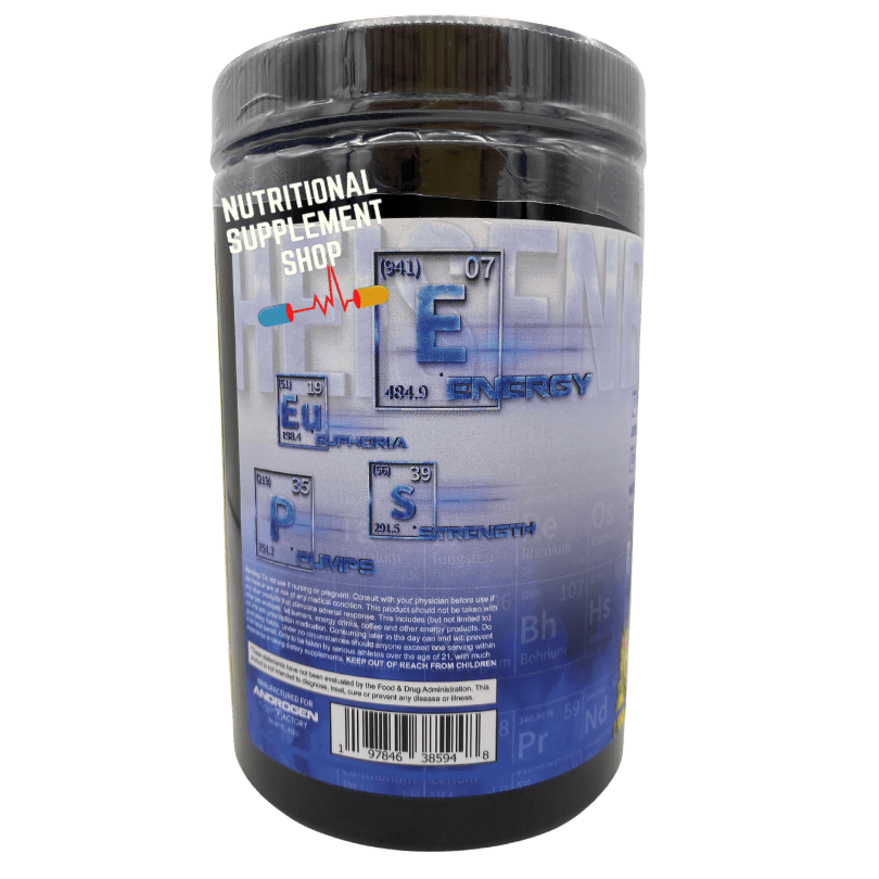 Heisenberg Pre Workout by Androgen Factory: 15g Serving - Supplement Shop