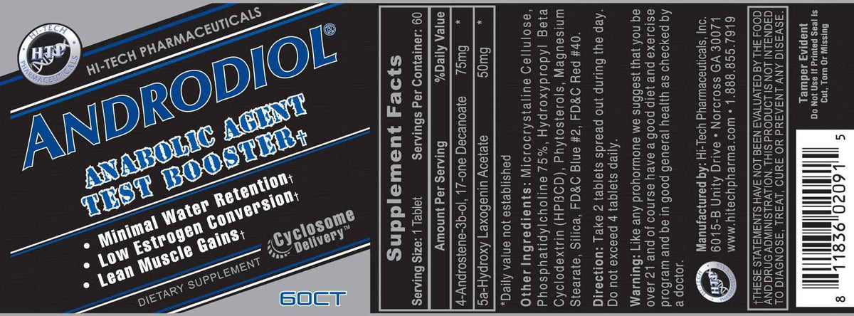 Hi-Tech Pharmaceuticals - Androdiol