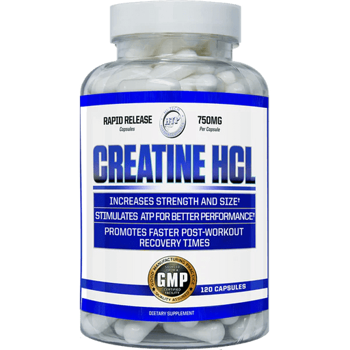 Hi-Tech Creatine HCl Capsules: Pure 750mg Strength Booster for Peak Training - Supplement Shop