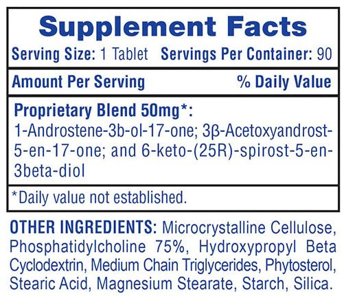 Supplement Facts label of Hi Tech Pharmaceuticals: Primobolan.