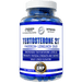 Clear bottle with white top of Hi-Tech Pharmaceuticals Testosterone 21 | Tongkat Ali And Zinc - Supplement Shop