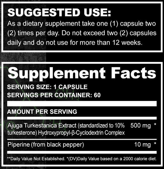 Ironmag Labs: Turkesterone | Ajuga turkestanica Extract - Supplement Shop