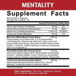 Mentality - Your Ultimate Nootropic Solution by 5% Nutrition!