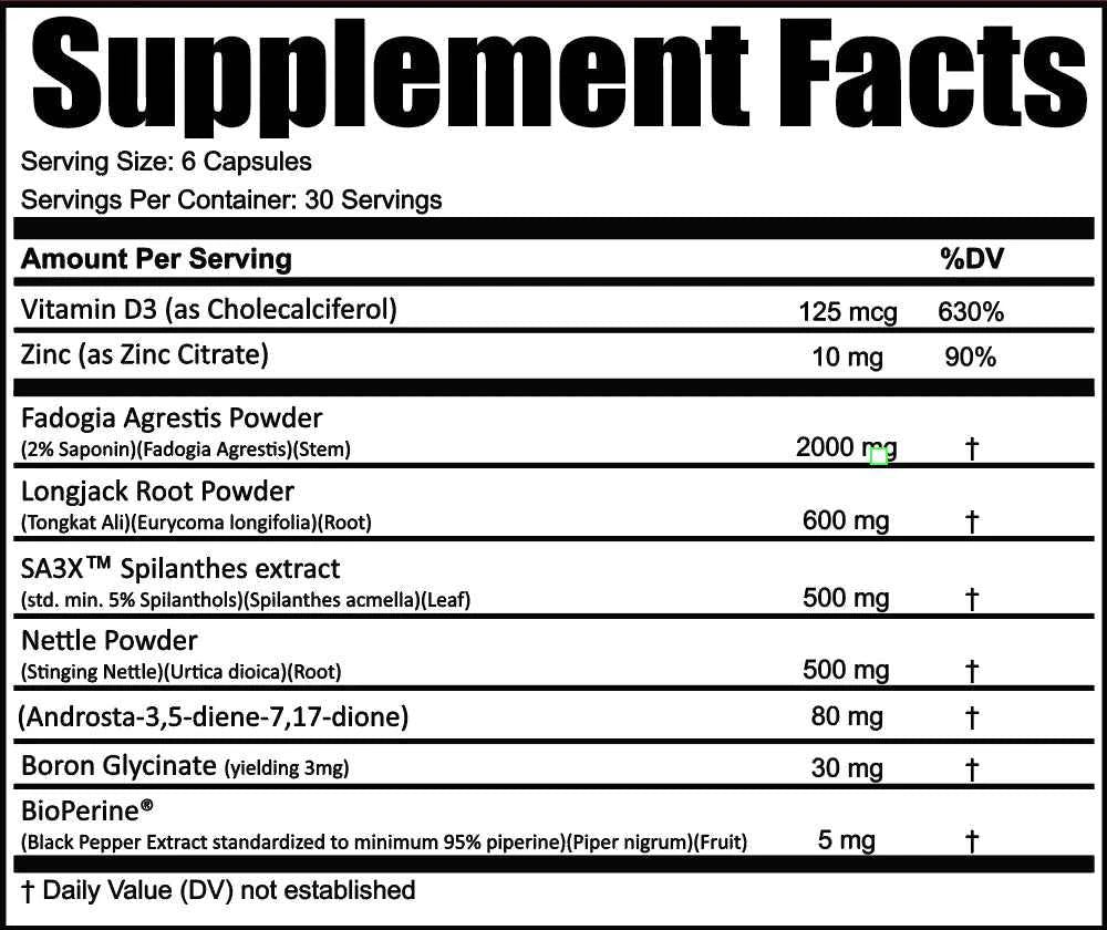 Muscle Force: Alpha Force | Hardcore Test Booster