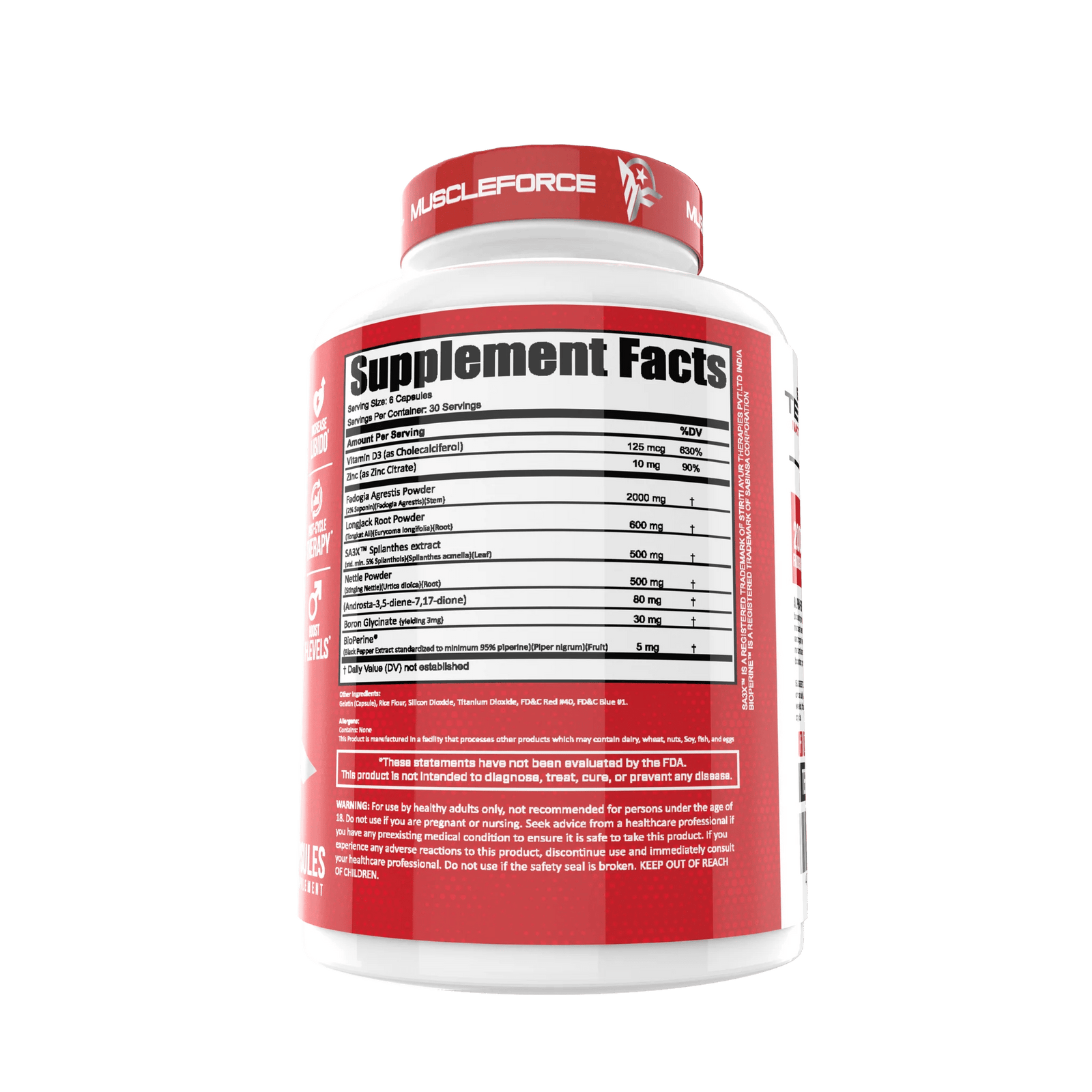 Muscle Force: Alpha Force | Hardcore Test Booster - Supplement Shop